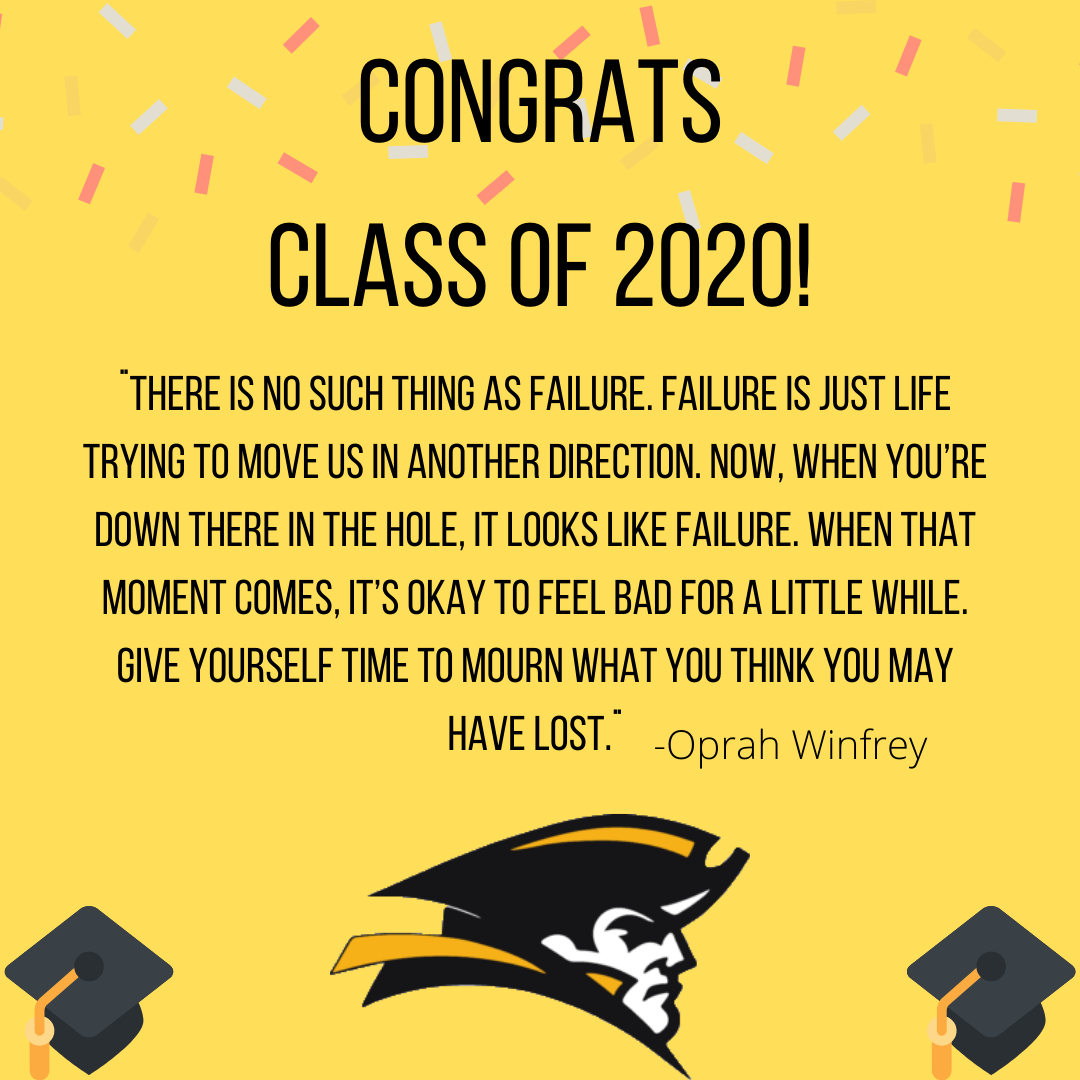 Congrats Class of 2020!